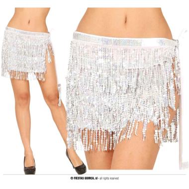 Gonna Argento Paillettes |Donna