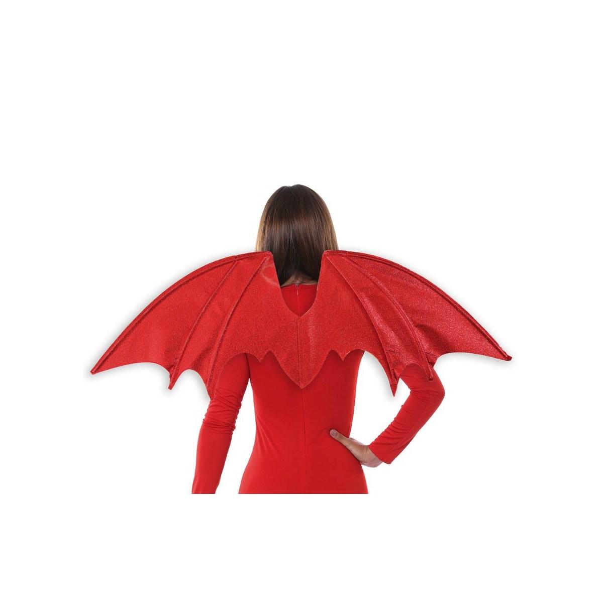 Ali Diavoletta Rosse Glitter cm.90x37 Set pz.2 |_427