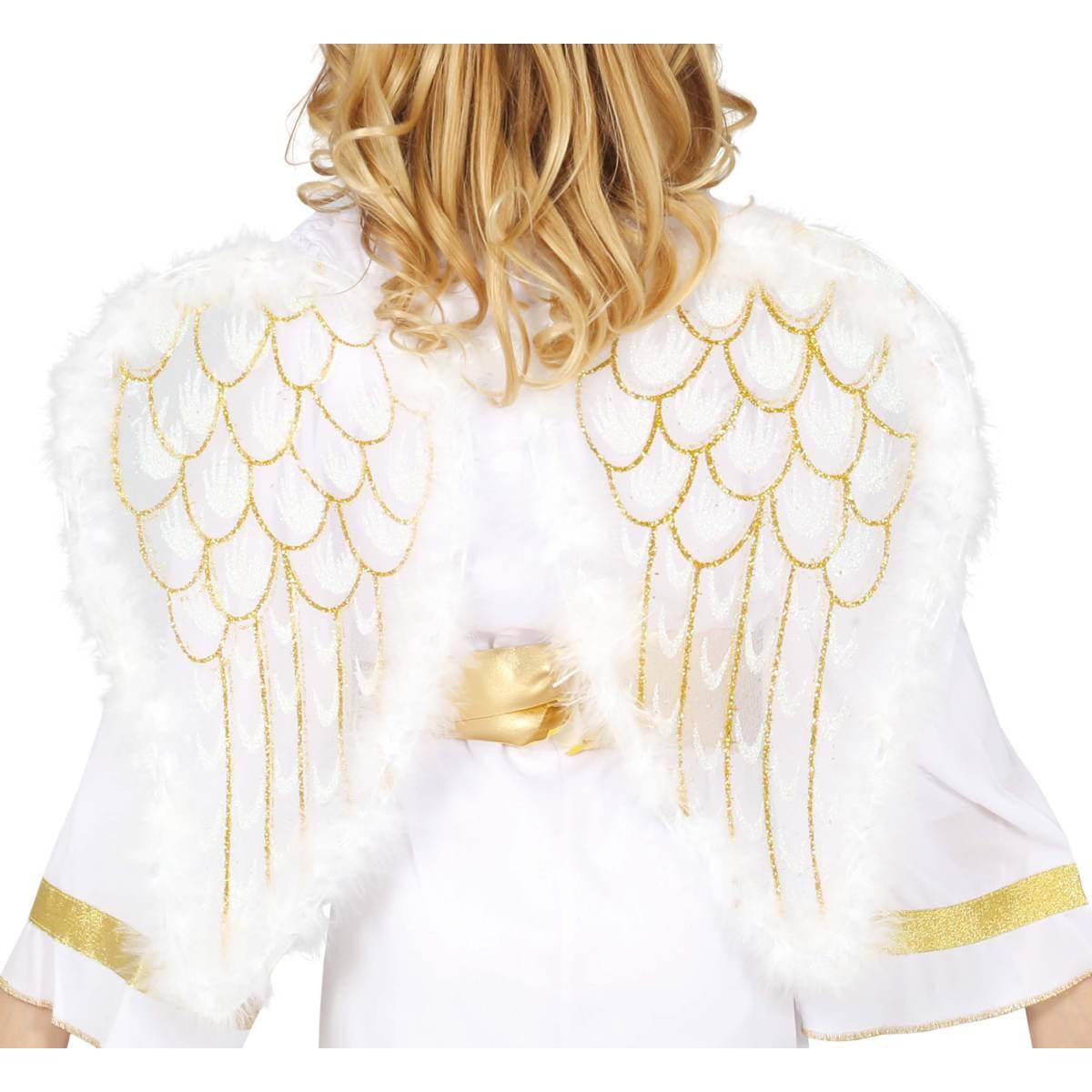 Ali Angelo Bianche con Glitter Oro |_784