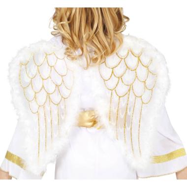 Ali Angelo Bianche con Glitter Oro |_784