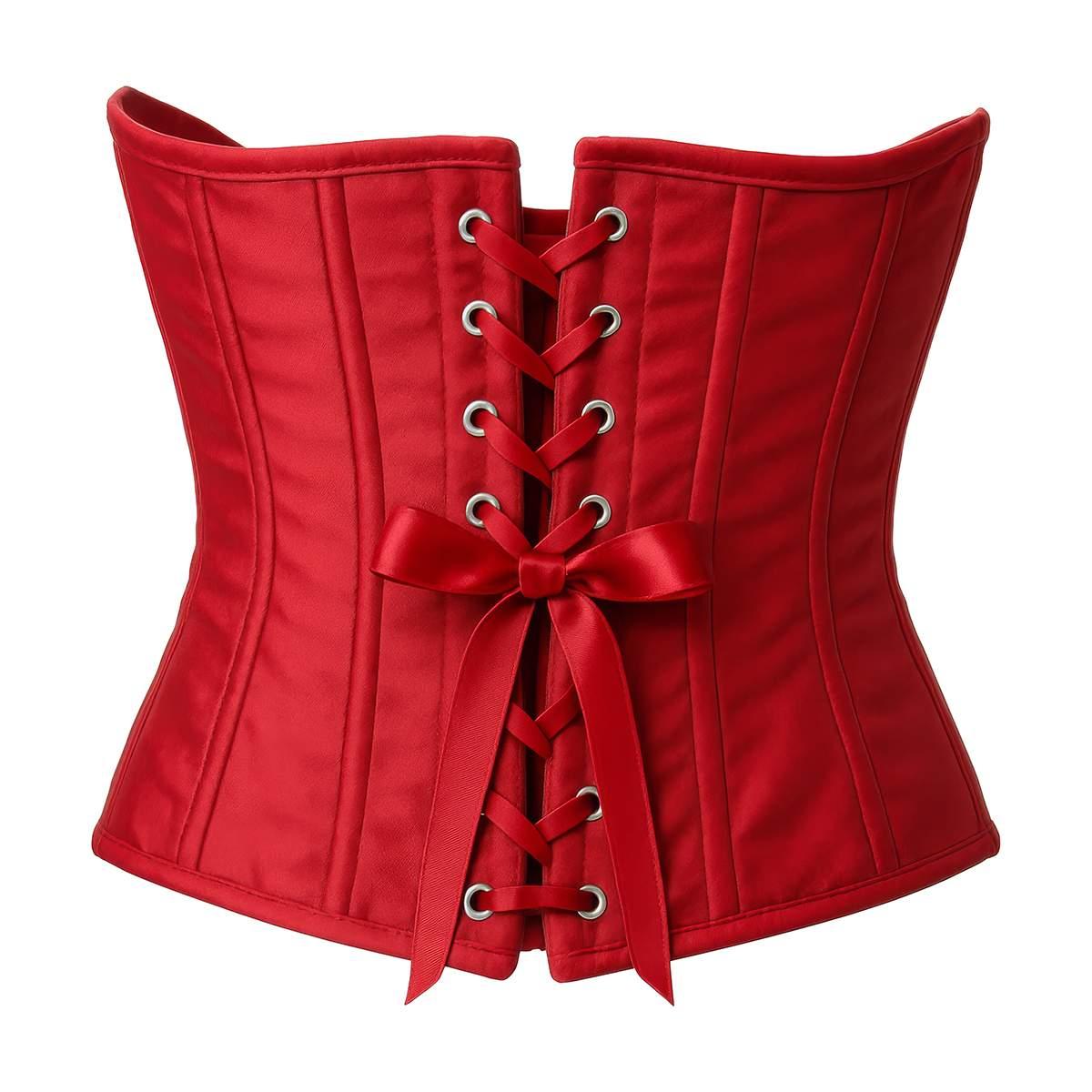 Bustino Corpetto Rosso con Lacci  |Donna