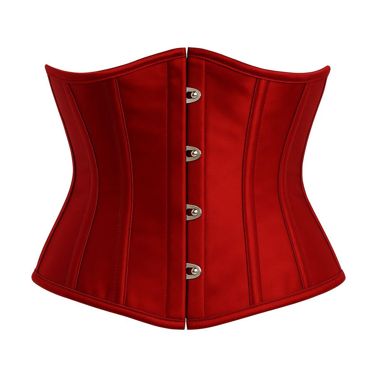 Bustino Corpetto Rosso con Lacci  |Donna