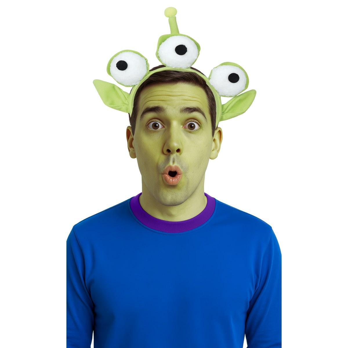 Cerchietto Alieno Occhi  Verde |_992