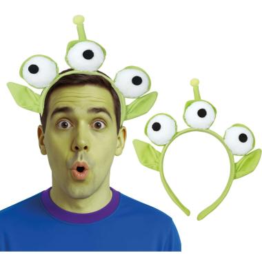 Cerchietto Alieno Occhi  Verde |_992