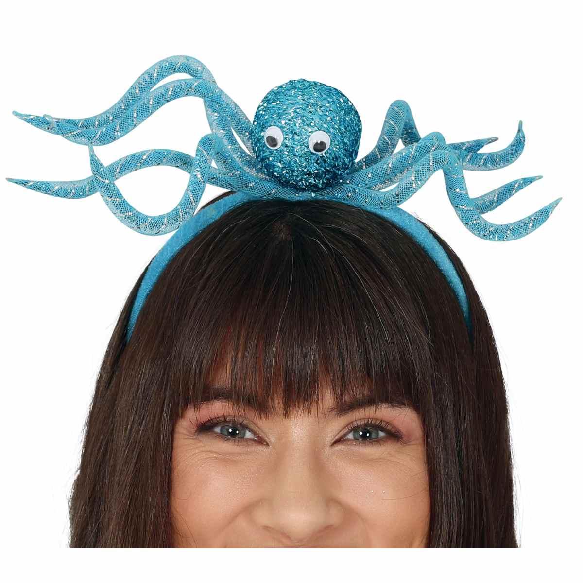 Cerchietto Polipo Azzurro |_548