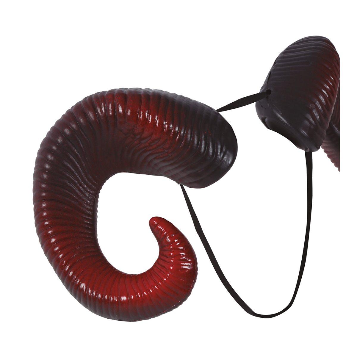 Corna Diavolo PVC Rosso Maxi |_470