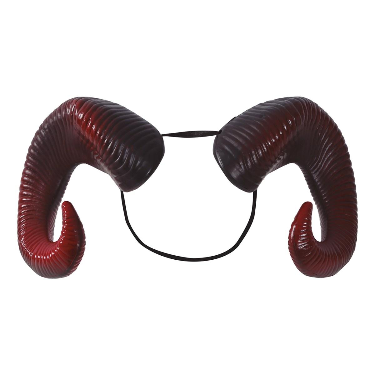 Corna Diavolo PVC Rosso Maxi |_470