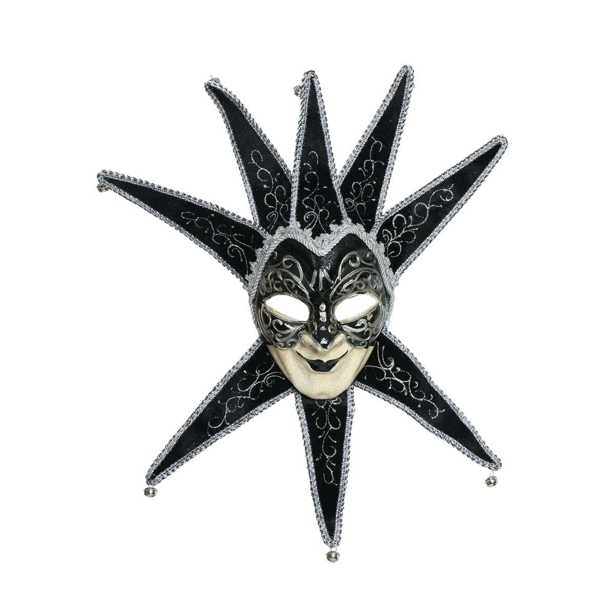 Maschera Viso Veneziana con Campanelli |_923