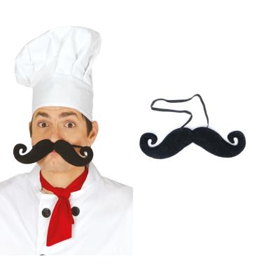 Baffi NerI Giganti con Riccioli |_501