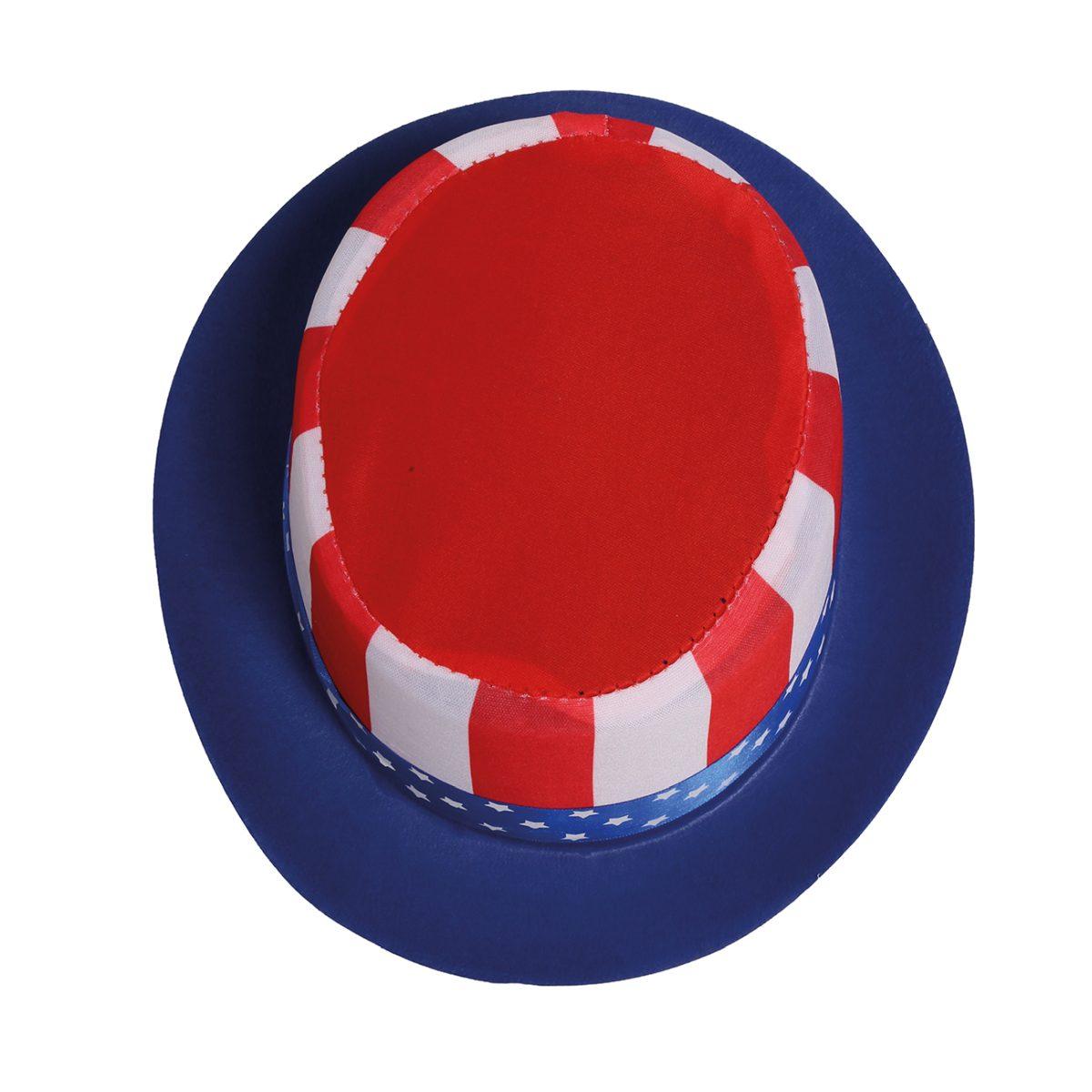 Cappello Cilindro Bandiera America |_230