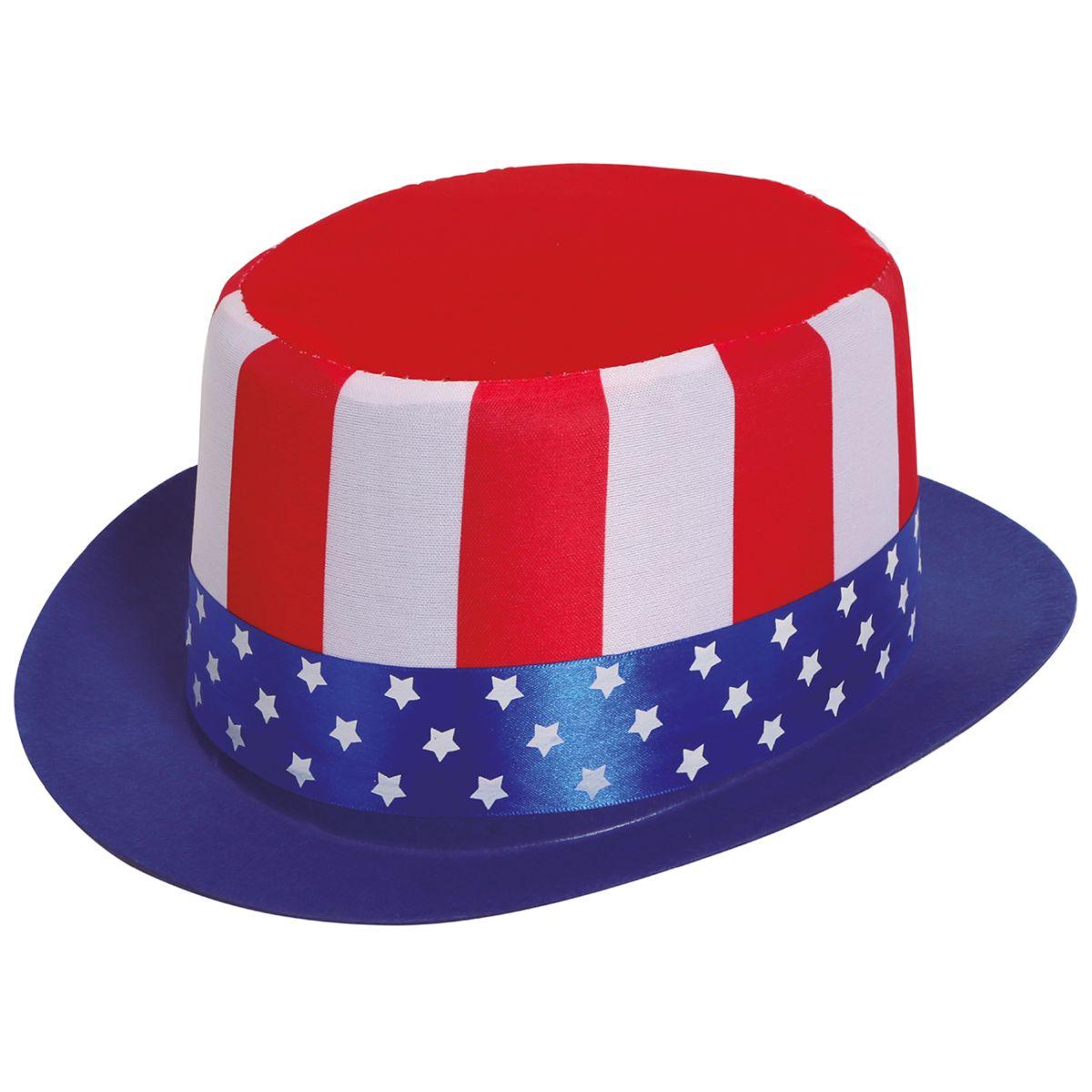 Cappello Cilindro Bandiera America |_230