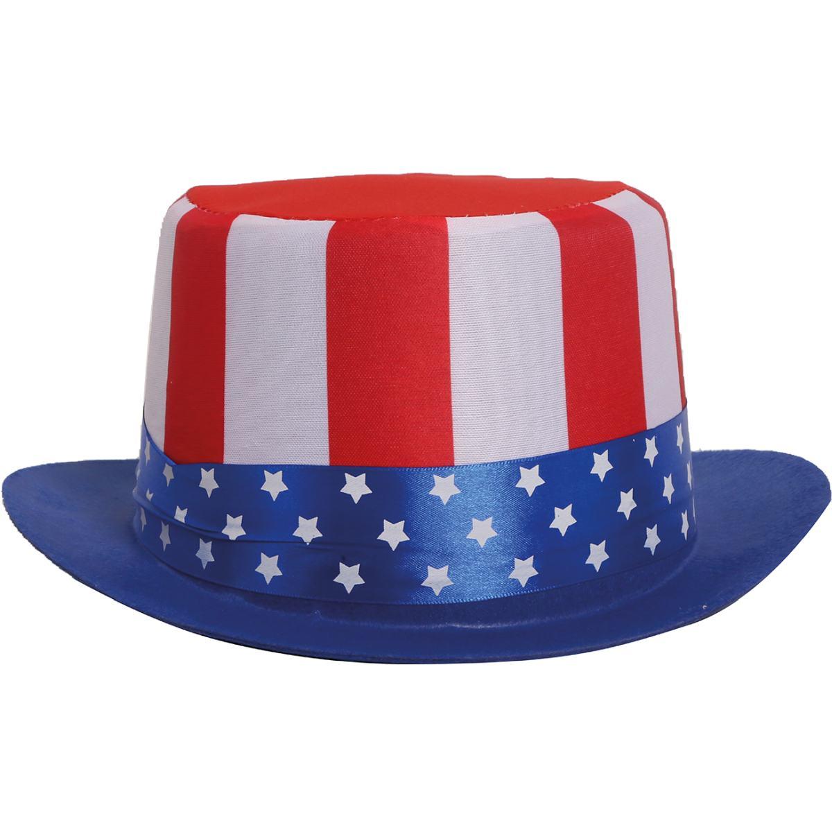 Cappello Cilindro Bandiera America |_230