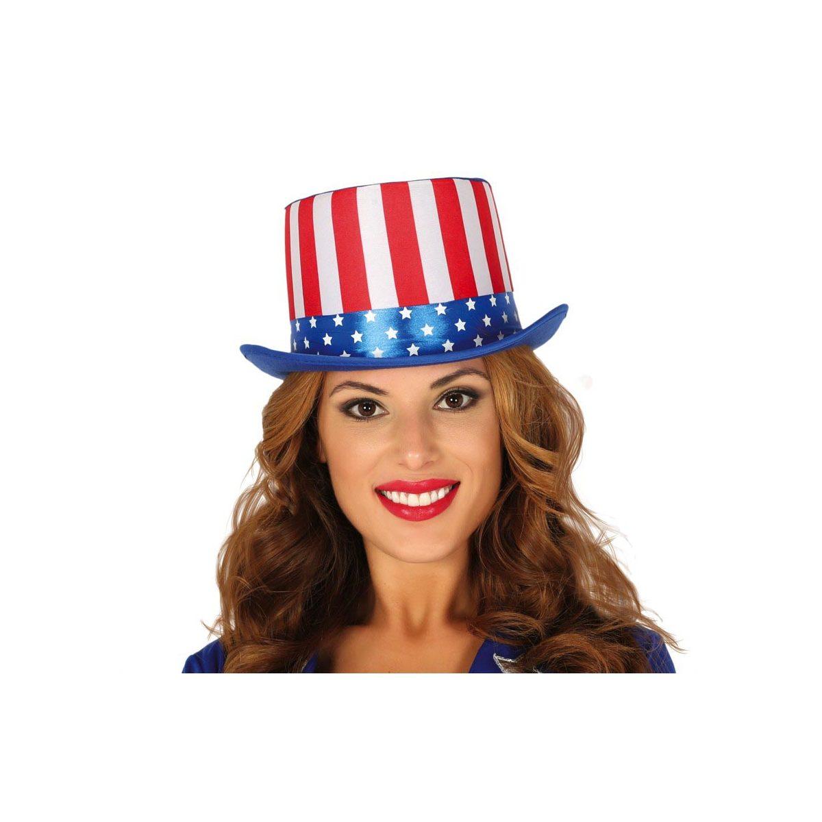 Cappello Cilindro Bandiera America |_230