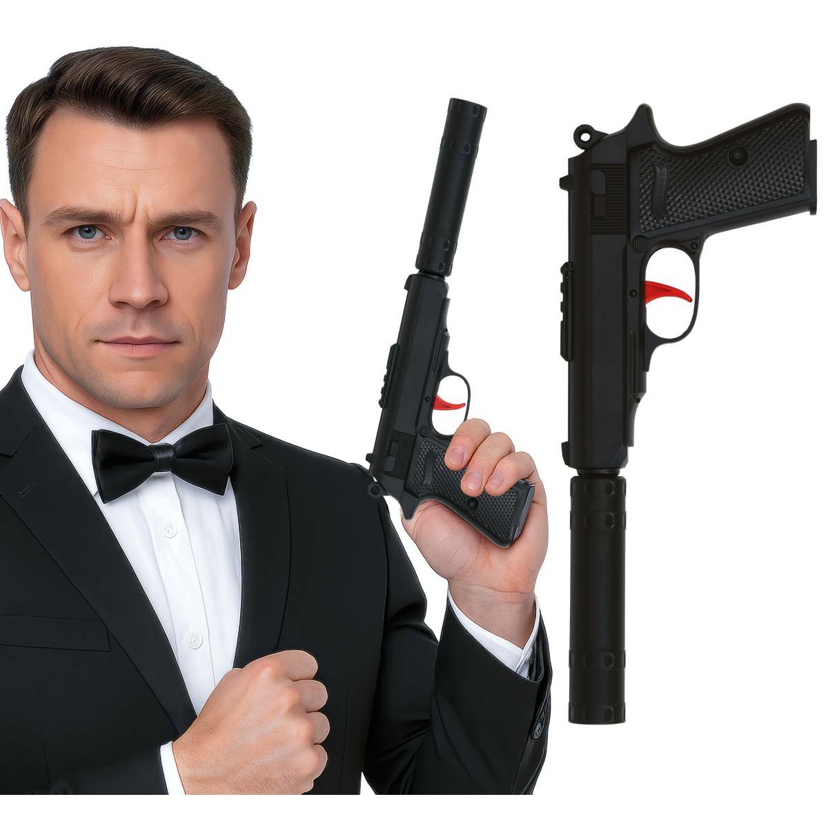 Pistola con Silenziatore cm.29 |_909