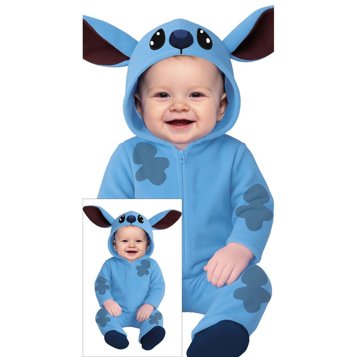 Costume Alieno Blu Stitch |Neonato_TN_09924