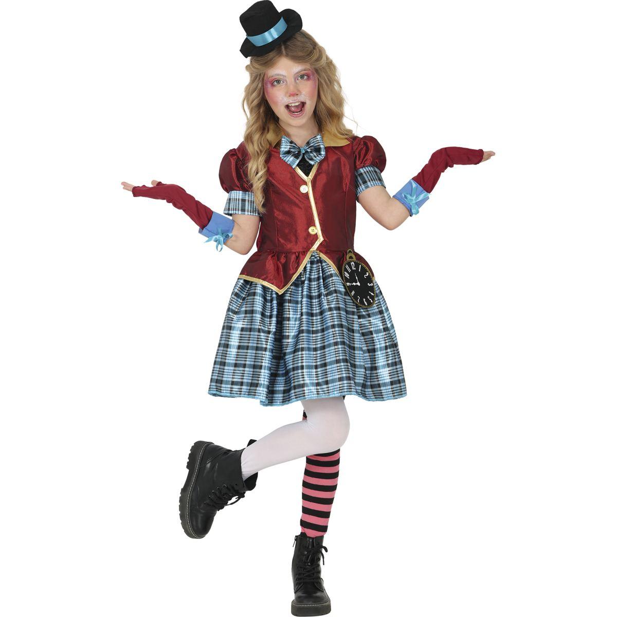 Costume Cappellaia Matta Alice Delle Meraviglie |Bambina_D1_02132