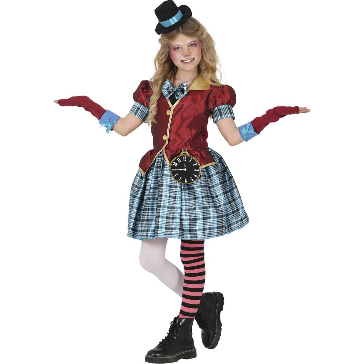 Costume Cappellaia Matta Alice Delle Meraviglie |Bambina_D1_02132