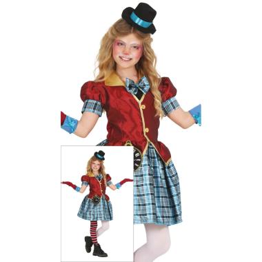 Costume Cappellaia Matta Alice Delle Meraviglie |Bambina