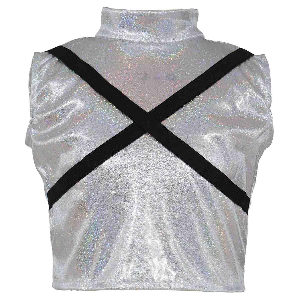 Costume Cantante K Pop Silver Leader |Bambina_E3_03416