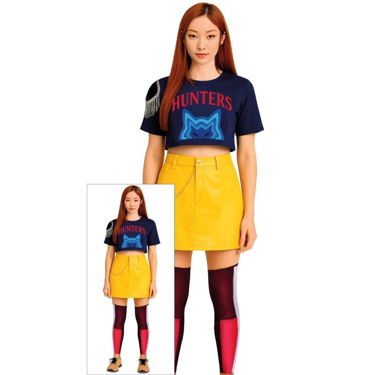 Costume Cantante K Pop Star Hunter |Donna