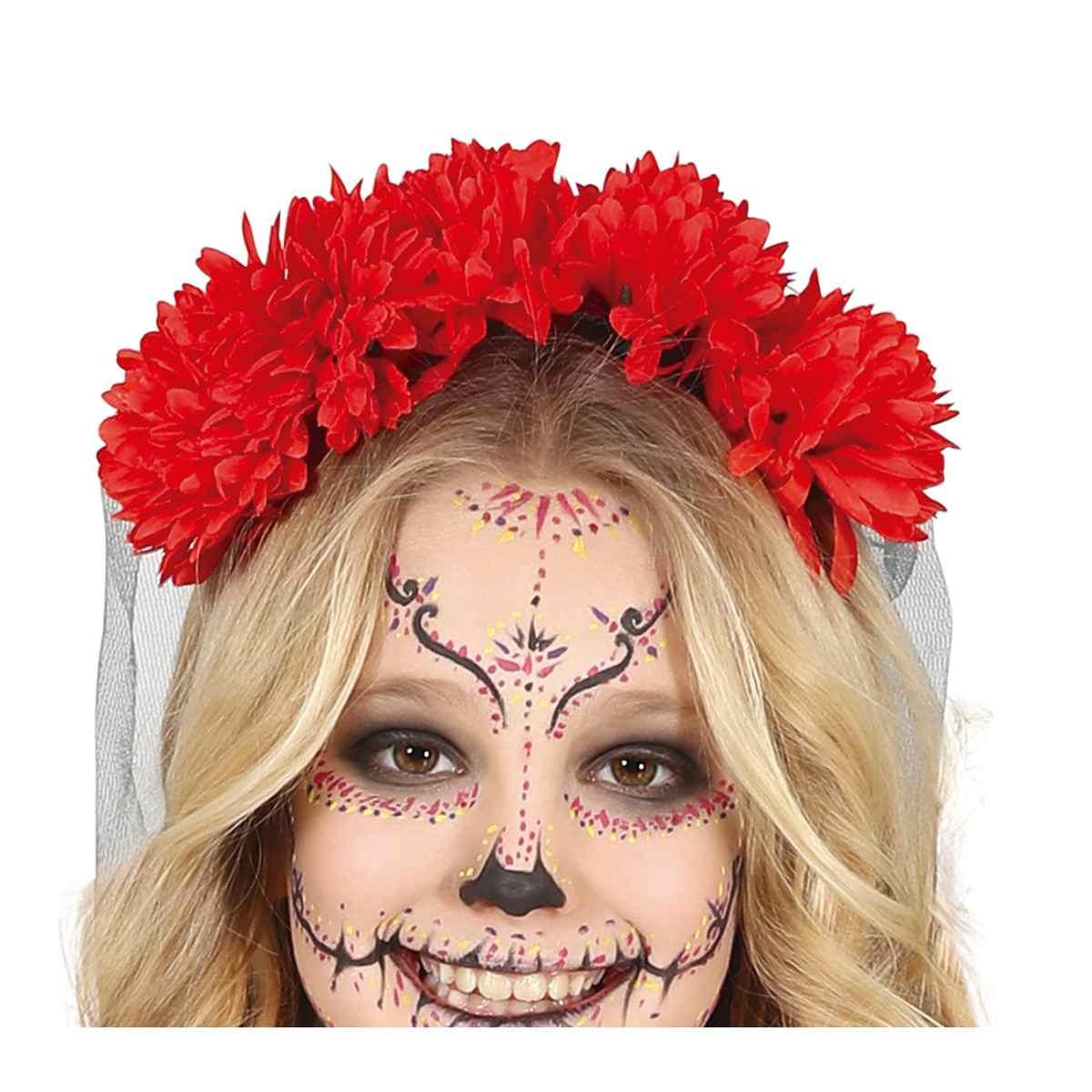 Costume Scheletro Messicano Catrina |Bambina