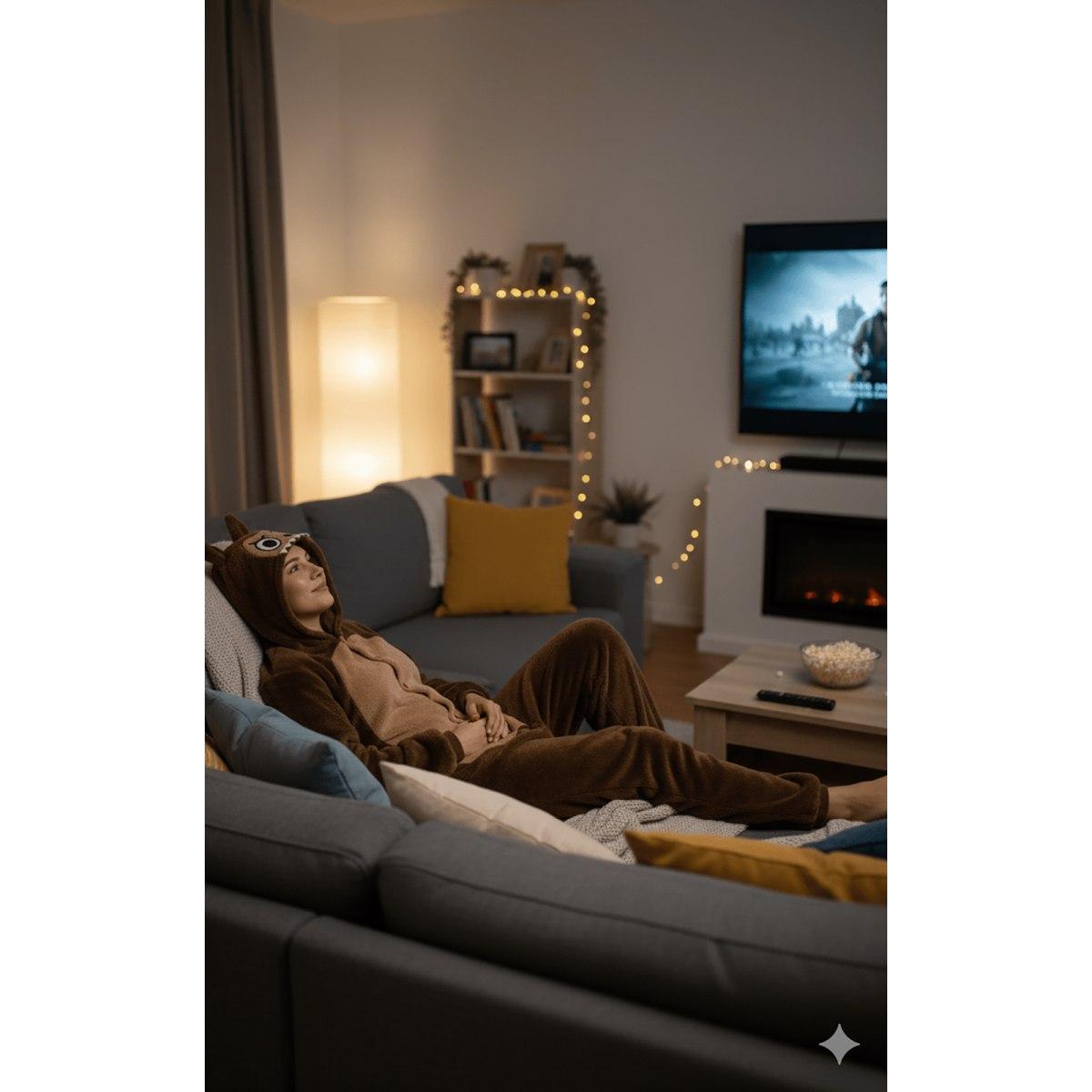 Costume Lulu Monster Marrone |Donna