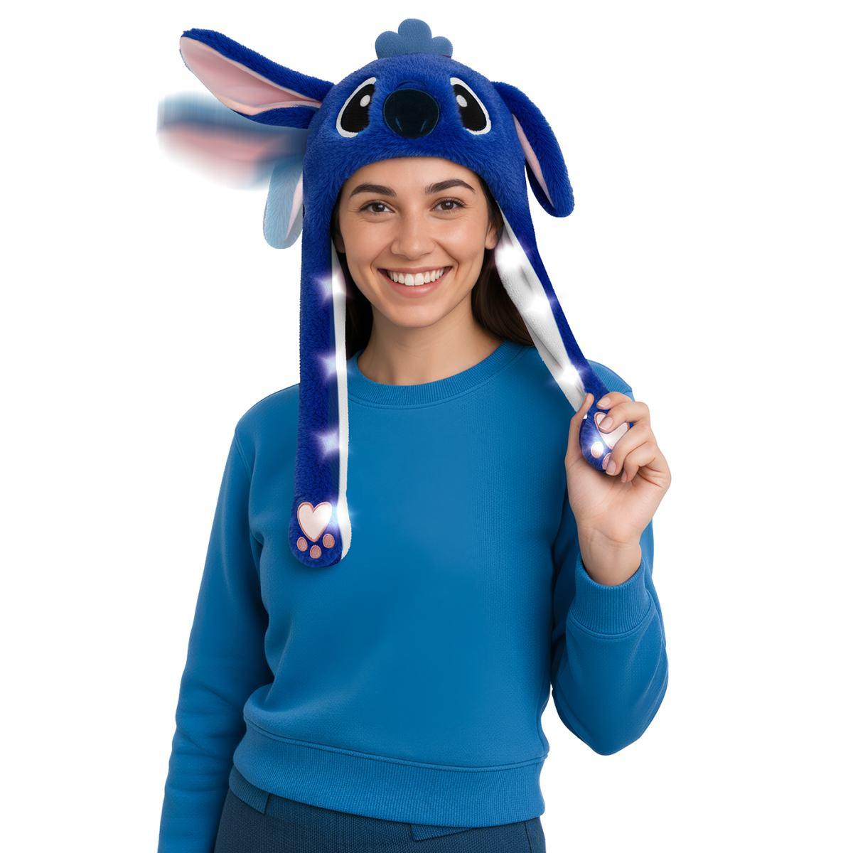 Cappello Koala Blu Sonic con Luci e Movimento |_425
