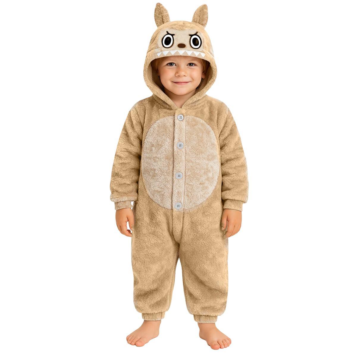 Costume Lulu Monster Beige |Bambino
