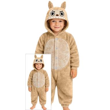 Costume Lulu Monster Beige |Bambino