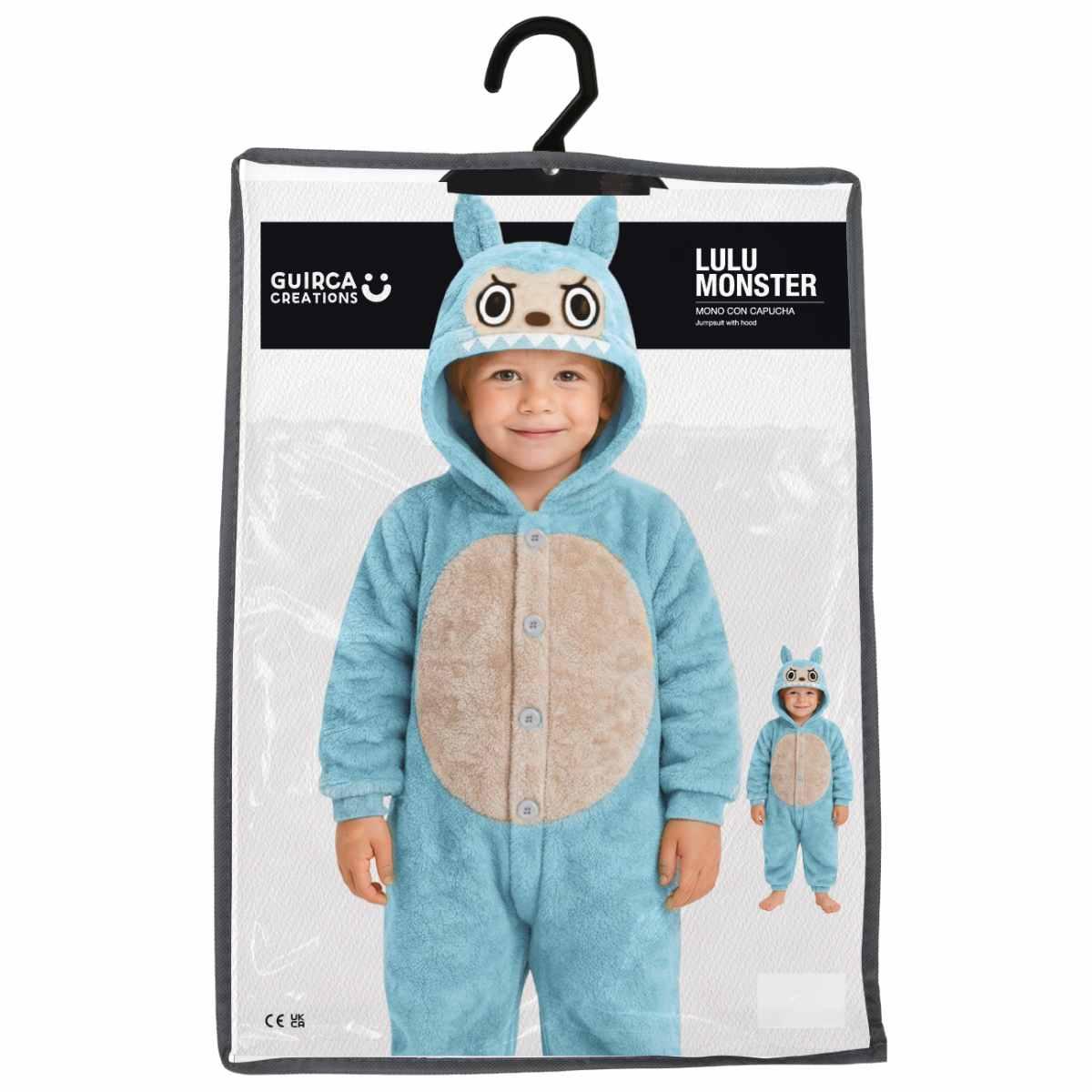Costume Lulu Monster Marrone |Bambino