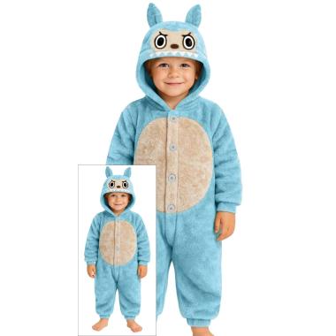 Costume Lulu Monster Azzurro |Bambino