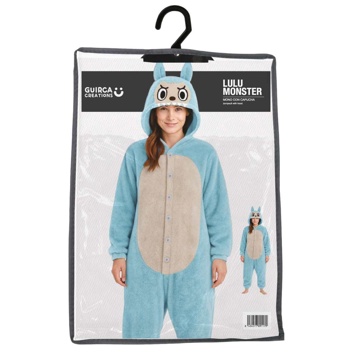 Costume Lulu Monster Azzurro |Donna
