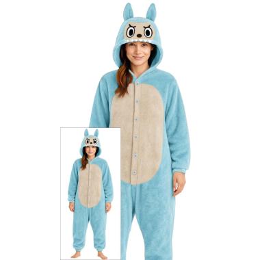 Costume Lulu Monster Azzurro |Donna