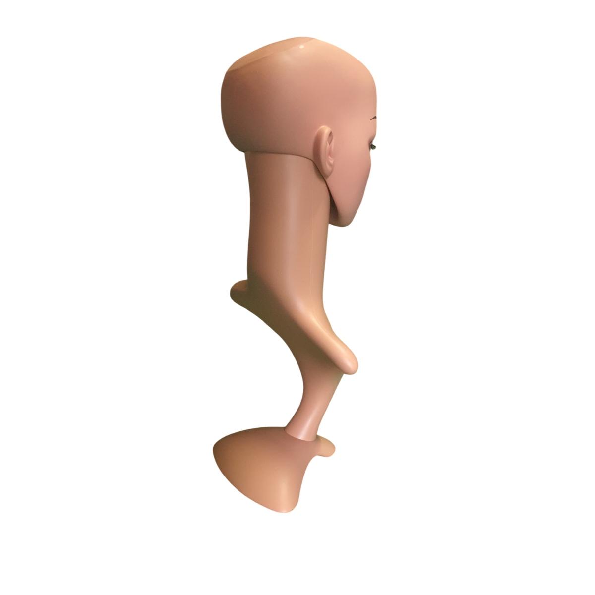 Testa Pvc Espositore Orlob Con Trucco cm.H52 |Orlob