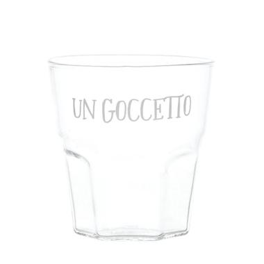Bicchiere Vetro p2 Liquore Solo un Goccetto Simply Day ml.13