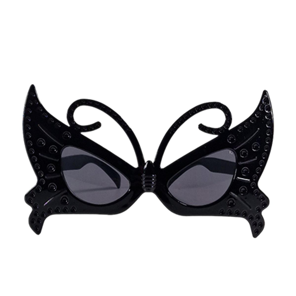 Occhiali Farfalla Neri |Carnival Toys