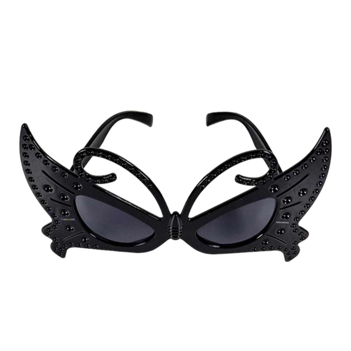 Occhiali Farfalla Neri |Carnival Toys
