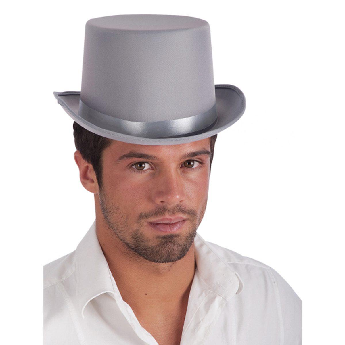 Cappello cilindro dorato adulto: ,e vestiti di carnevale online
