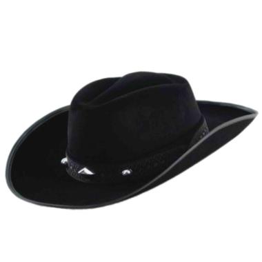 Cappello cowboy nero
