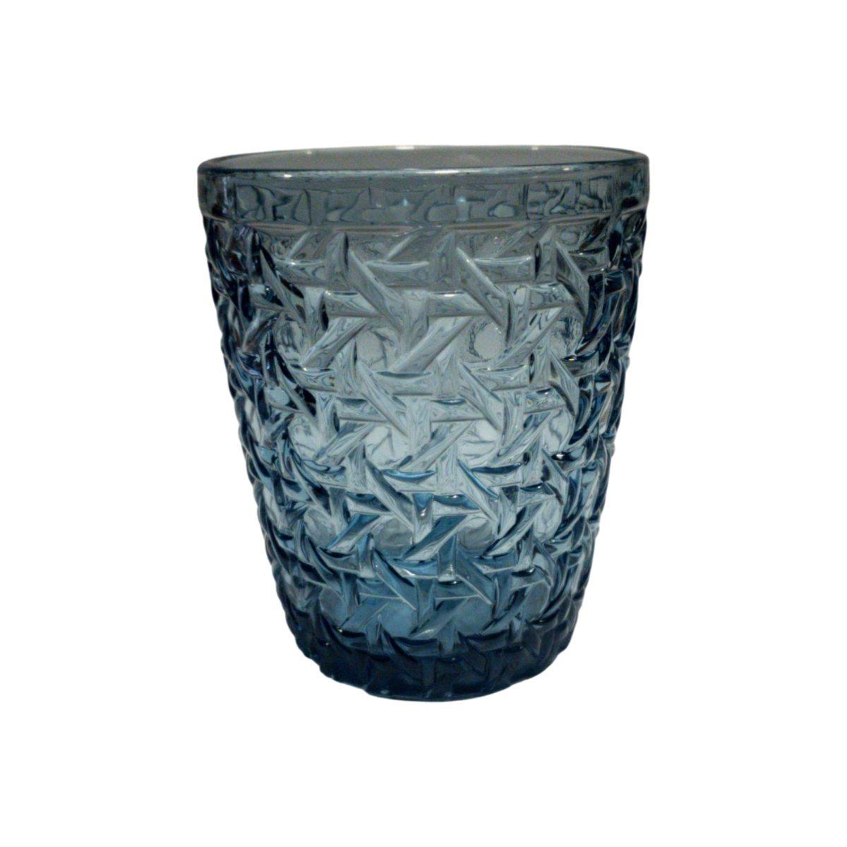 Bicchiere Vetro Singolo Acqua Giava Blu ml.270 |_861