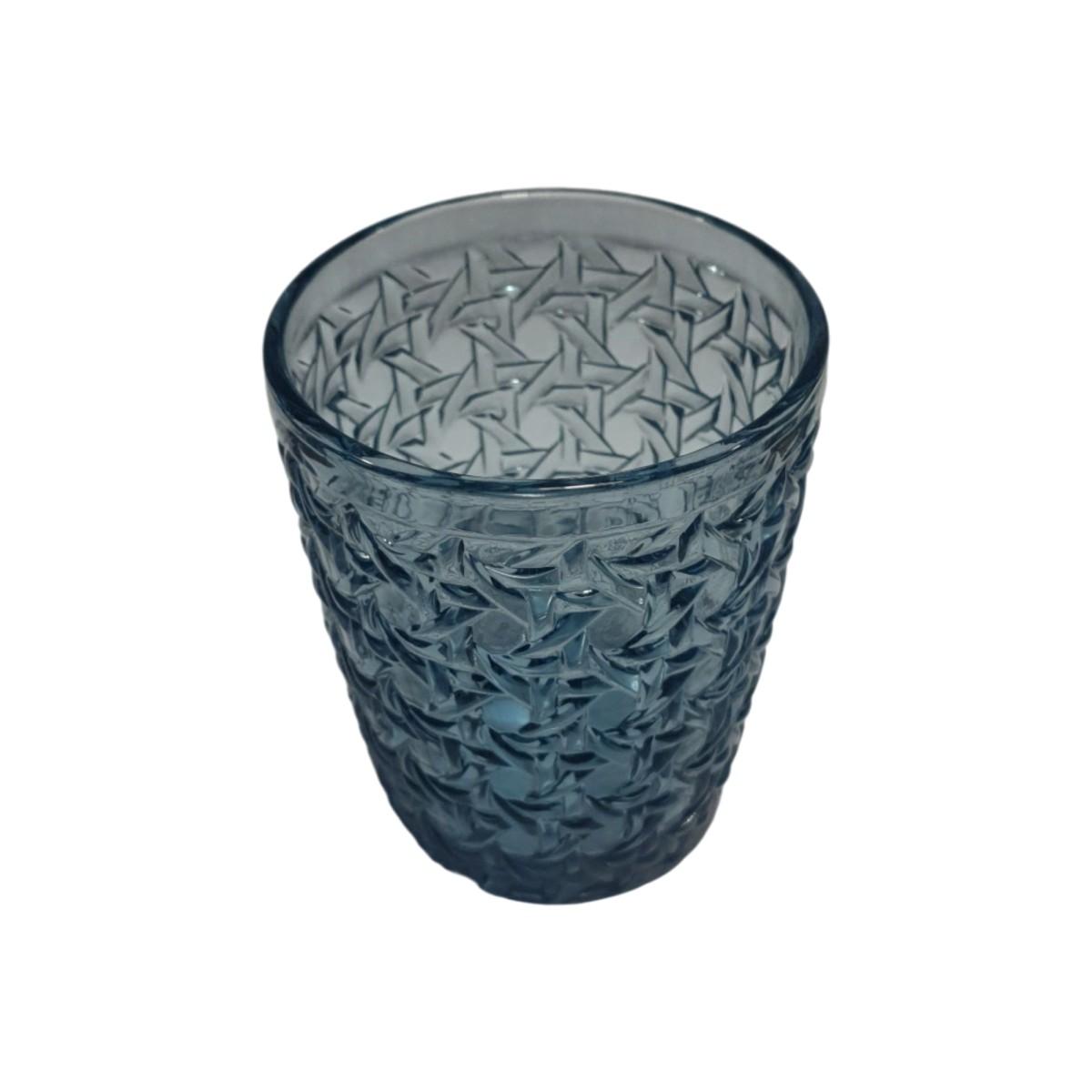 Bicchiere Vetro Singolo Acqua Giava Blu ml.270 |_861