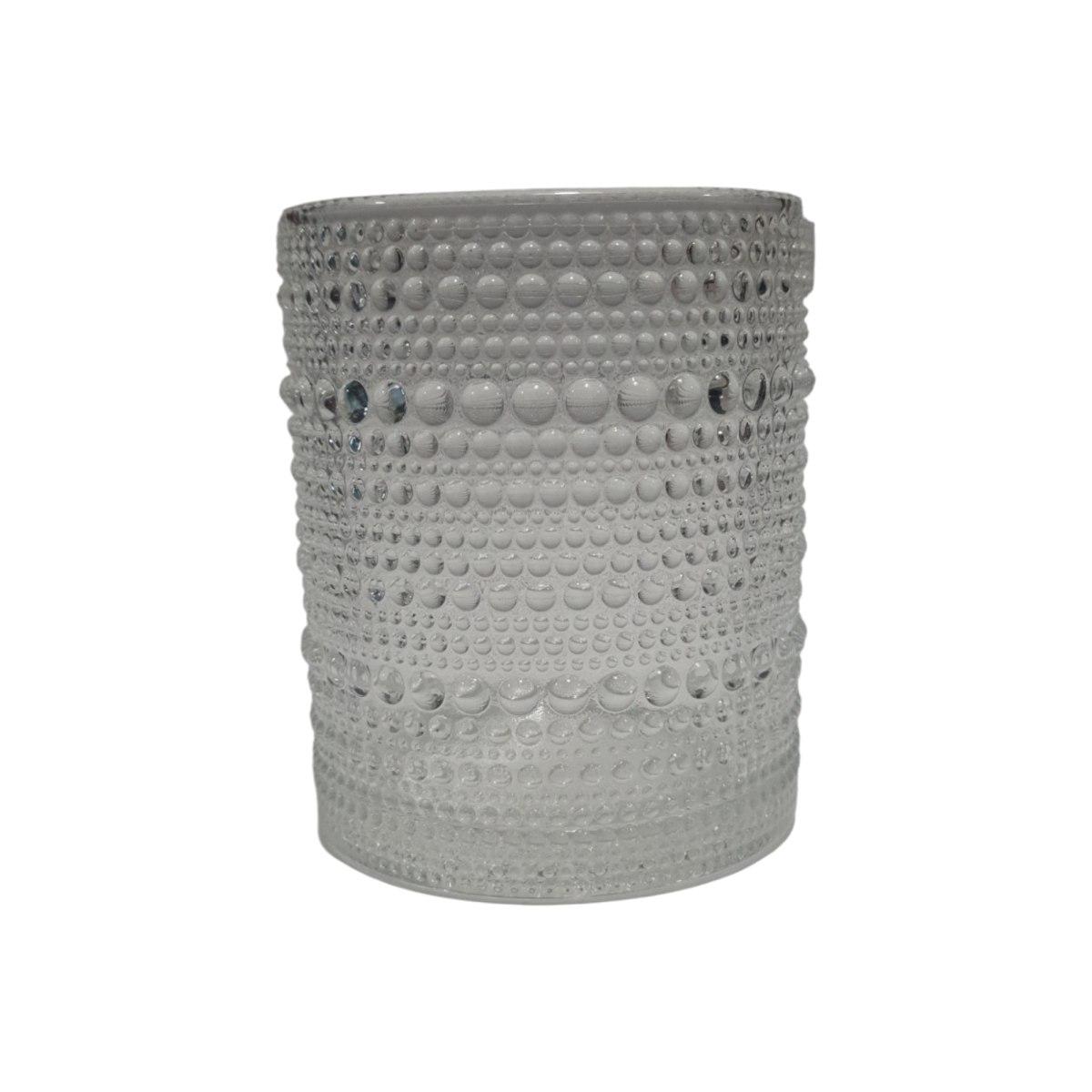 Bicchiere Vetro Singolo Acqua Perla Trasparente ml.300