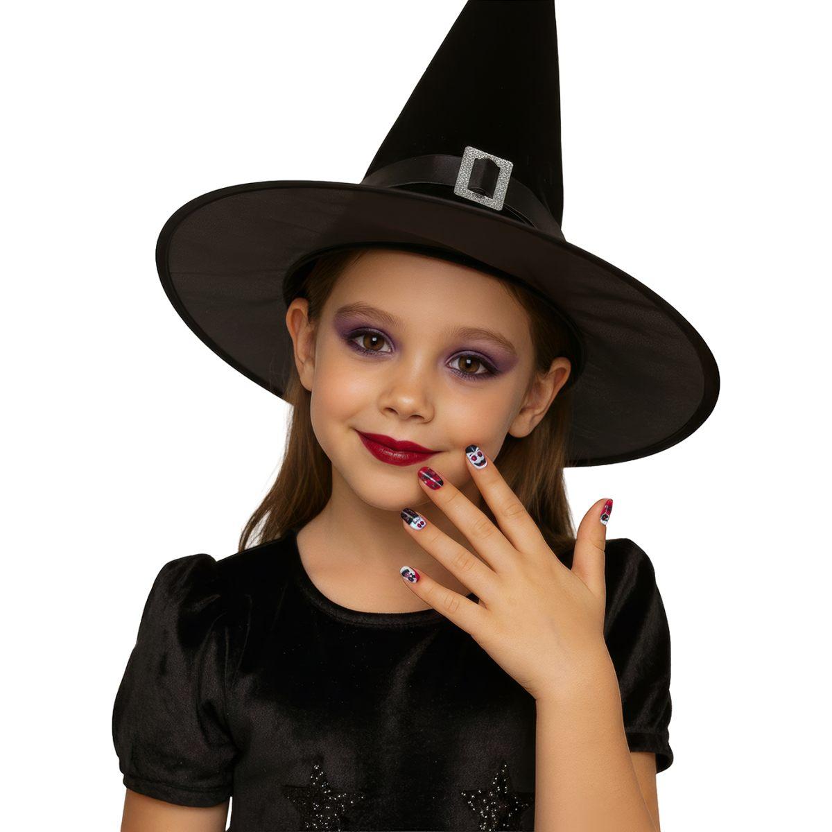 Unghie adesive vampiri bambina |Guir_569