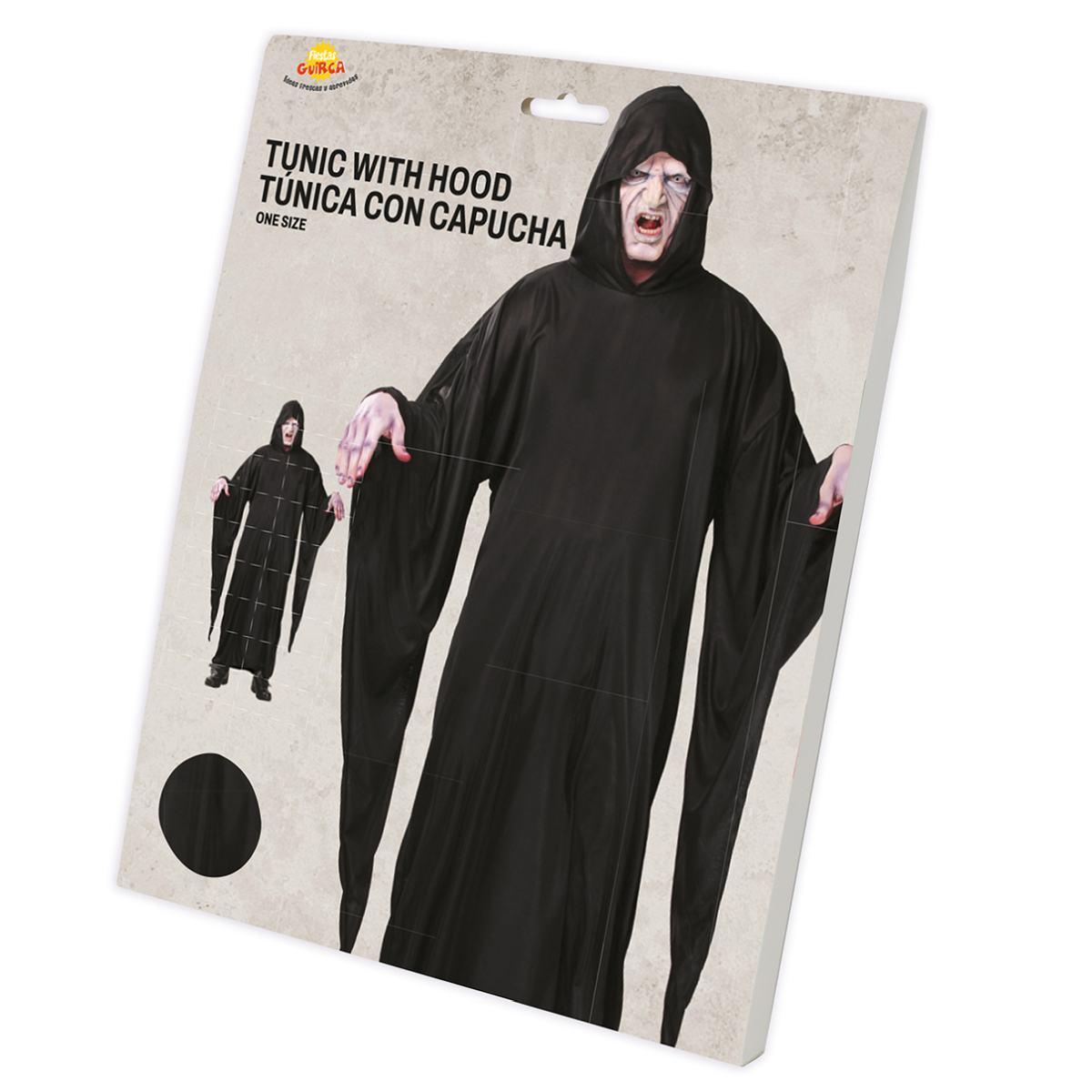 Costume tunica morte con cappucio |Uomo