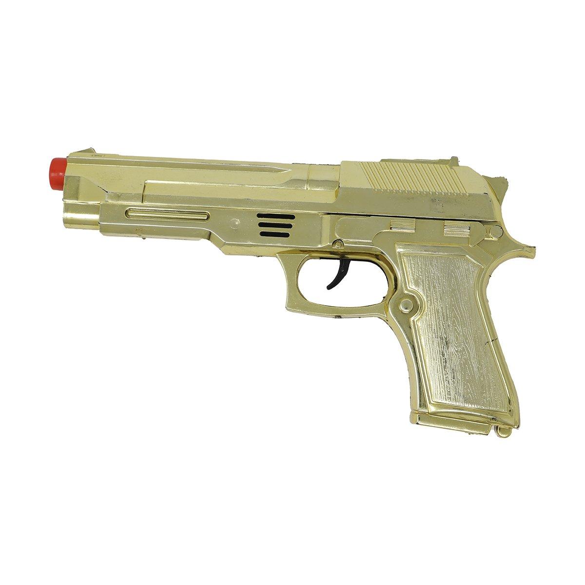 Pistola oro metallo 22 cm