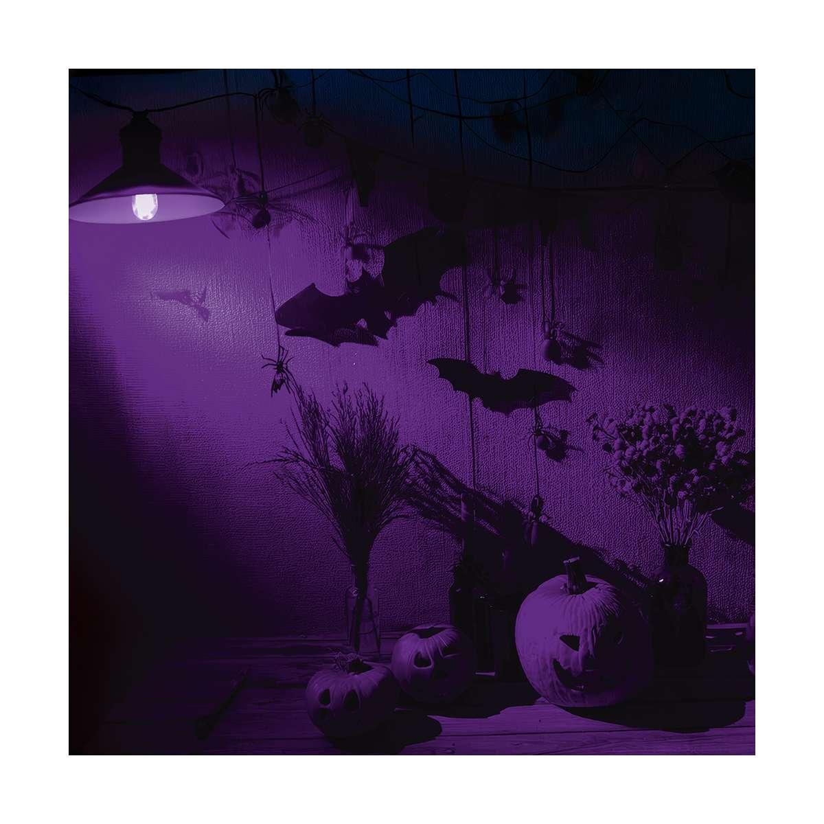 Lampadina e27 led modello w viola