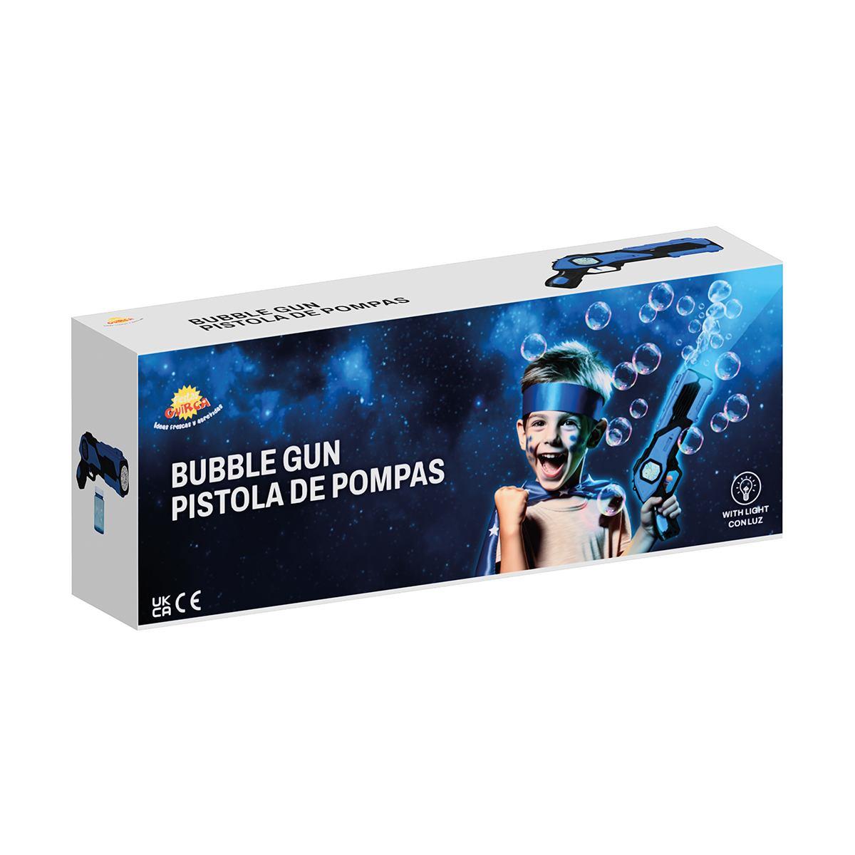 Pistola spara bolle sapone con serbatoio modello a batterie