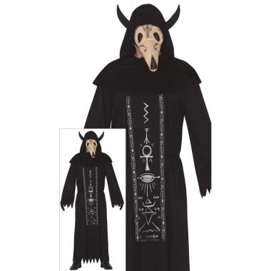 Costume tunica satanica con maschera