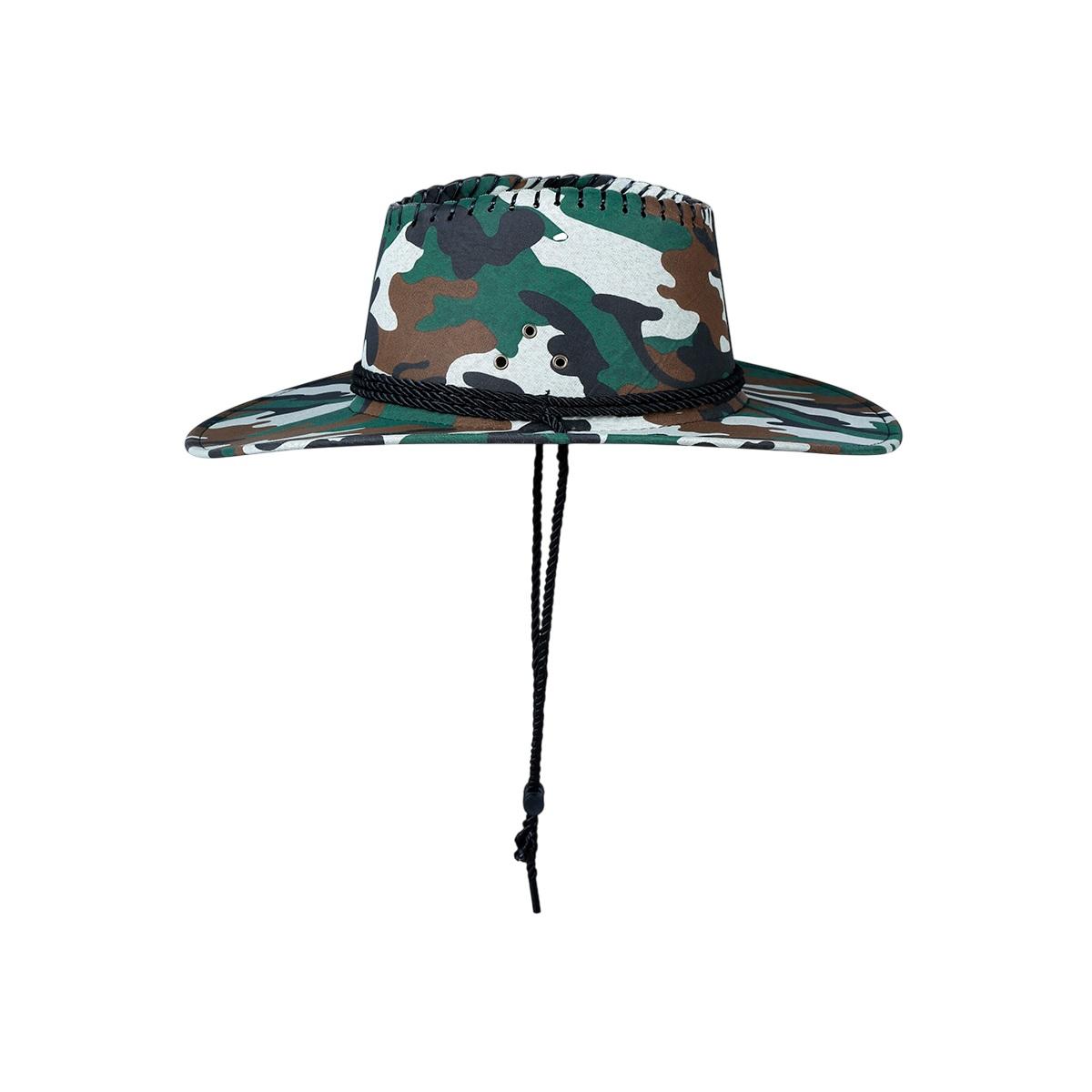 Cappello mimetico cuciture
