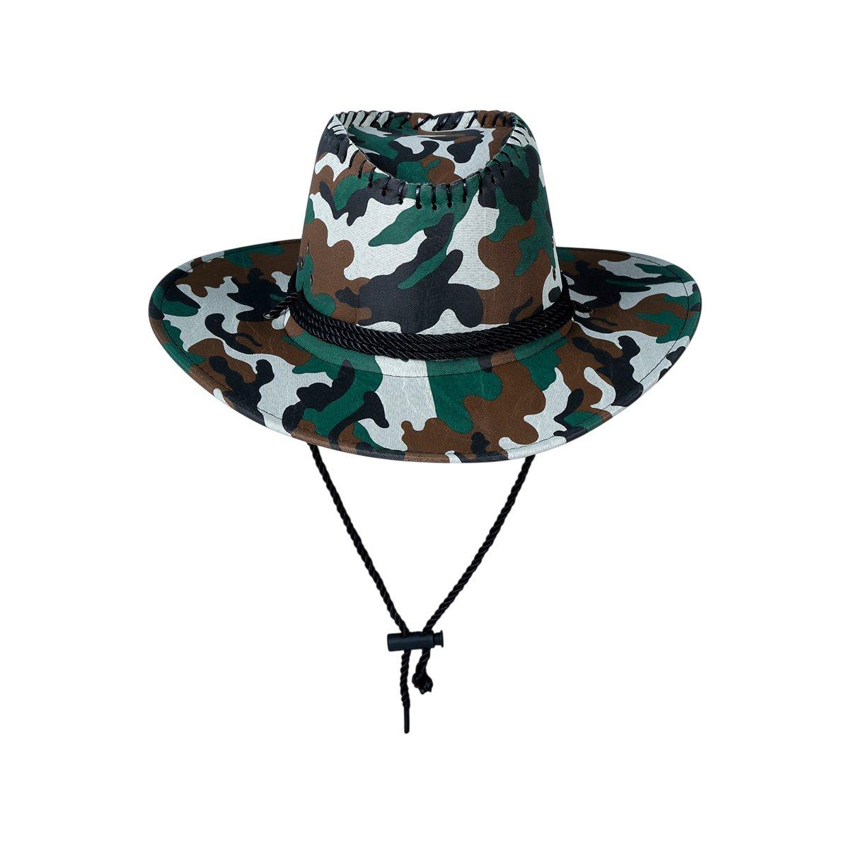 Cappello mimetico cuciture